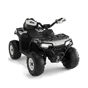 12V Kids Electric Ride, On ATV with Remote Control Dual 45W Motors, Suspension