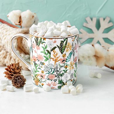 Ceramic Mug Mom Mother's Day Gift Flower— Mother's Day Gift