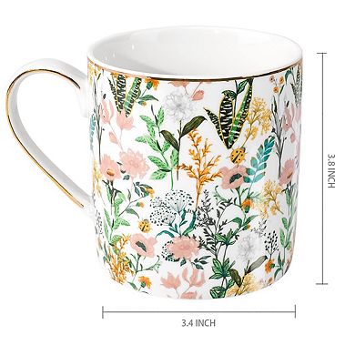 Ceramic Mug Mom Mother's Day Gift Flower— Mother's Day Gift