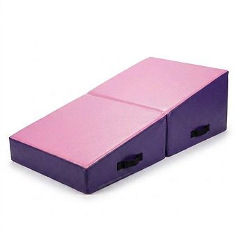 Incline Gymnastics Mat, Gymnastics Cheese Mat, Skill Shape Tumbling Backbend Trainer Exercise Mat
