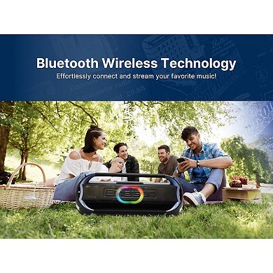 Emerson Triad Grip XL Portable Bluetooth LED Party Speaker
