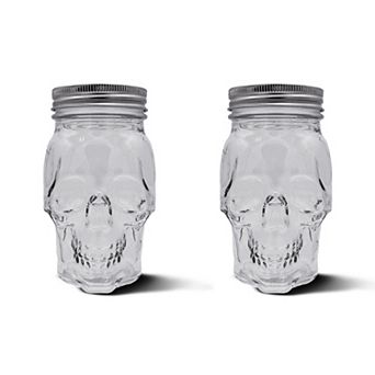 Dura Living™ Halloween Skull Mason Jars 16oz