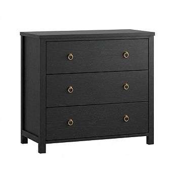 Dresser for Bedroom, Wood Storage Cabinet Nightstand for Living Room Closet Entryway