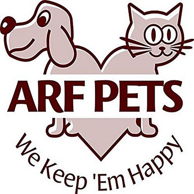Arf Pets Dog Booster Car Seat with Adjustable Straps, Solid Foam Base & Washable Lining