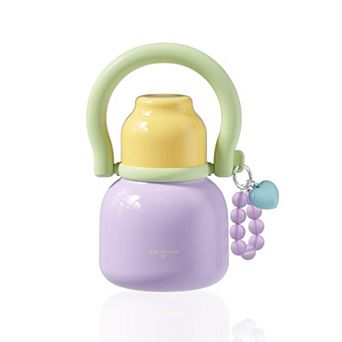 Water Bottle With Straw And Bowl Insulated Tumbler