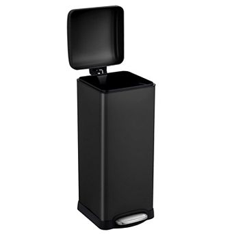 8 gal/30 L Kitchen Trash Can, Fingerprint-Proof Stainless Steel Garbage Can with Soft-Close Lid