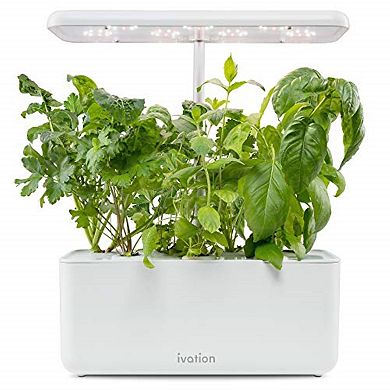 Ivation Smart Hydroponic Garden Indoor Growing System with LED & Water Circulation