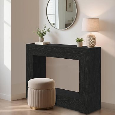 47" Console Table for Entryway, Narrow Sofa Table Behind Couch
