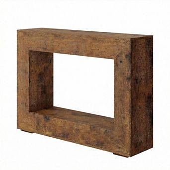 47" Console Table for Entryway, Narrow Sofa Table Behind Couch