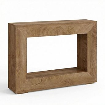 47" Console Table for Entryway, Narrow Sofa Table Behind Couch