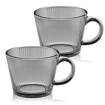 Vintage Glass Tea Cups With Handle— Mother's Day Gift