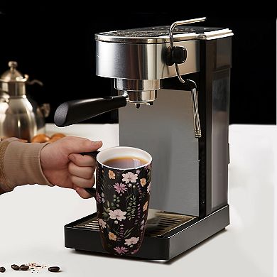 Ceramic Travel Mug With Lid Handle Microwave Dishwasher Safe— Mother's Day Gift