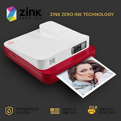 Kodak Premium Zink Photo Paper 3.5x4.25" 40 Sheets for Smile Classic Camera