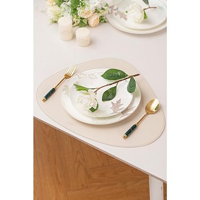 MOEPLSY12-Piece Bone China Dinnerware Set, Traditional Chinese Art with Glazed Inner Patterns