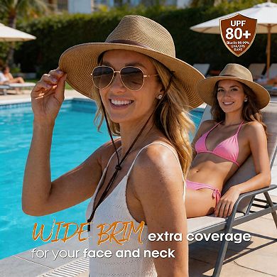 Kaelin Home Summer Straw Sun Hats