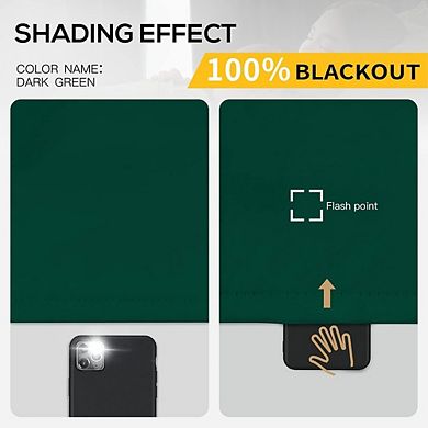 Blackout Curtains, Thermal Grommet Window Panels, Full Light Blocking