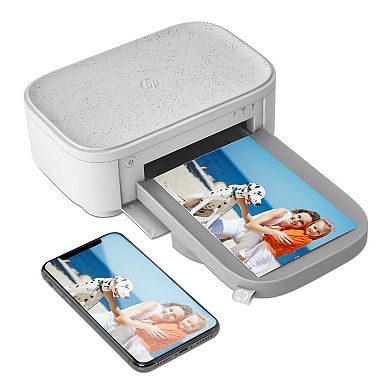 HP Sprocket Studio Plus 4x6” Instant Color Photo Printer Case and Photo Paper Bundle