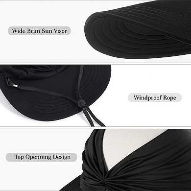 Kaelin Home Wide Brim UV Protection Sun Visor Hat