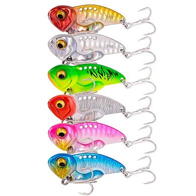 68pcs Fishing Lures Kit Minnow Popper Crank Baits Hooks