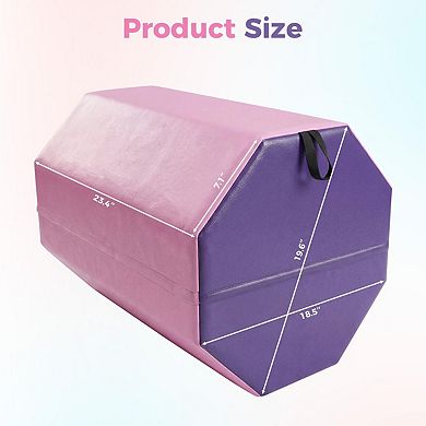 Octagon Gymnastics Mat, Home Tumbling Mat, Skill Shape Tumbling Backbend Trainer Exercise Mat