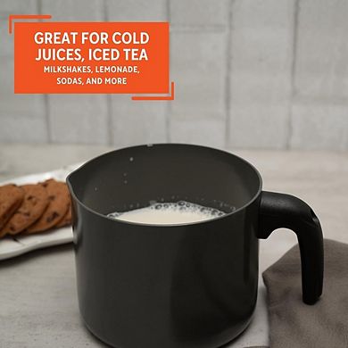 Ceramic Nonstick Milk Pot PFAS-Free, Multipurpose, Aluminum