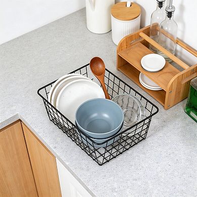 Splendid Frame Wire Kitchen Storage Basket 5 Packs