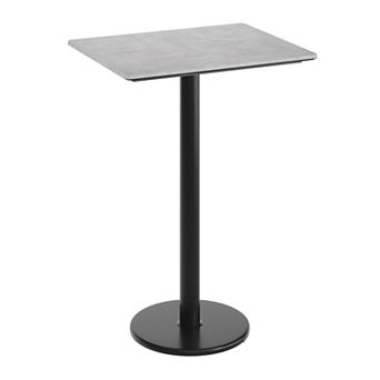 Flash Furniture 24" x 30" Commercial Seamless Surface Tabletop with Bar Height Base
