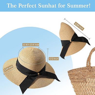 Kaelin Home Beach Sun Straw Hat