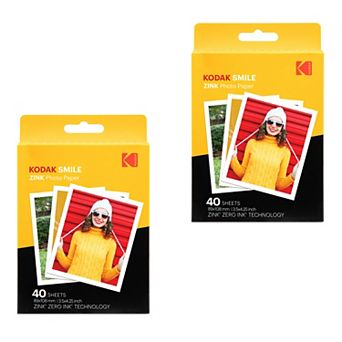 Kodak Zink Photo Paper 2x3", Sticky-Back Photo Printer Paper, 50 Sheets