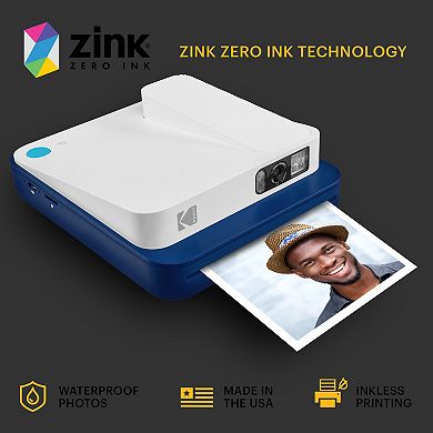 Kodak Zink Photo Paper 2x3", Sticky-Back Photo Printer Paper, 50 Sheets