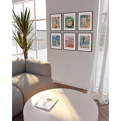 Aesthetic Matisse Abstract Wall Art Poster Set Contemporary Decor
