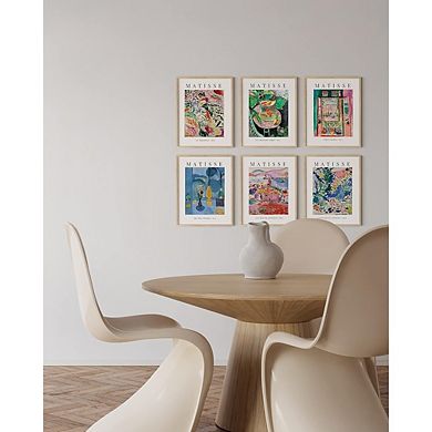 Aesthetic Matisse Abstract Wall Art Poster Set Contemporary Decor