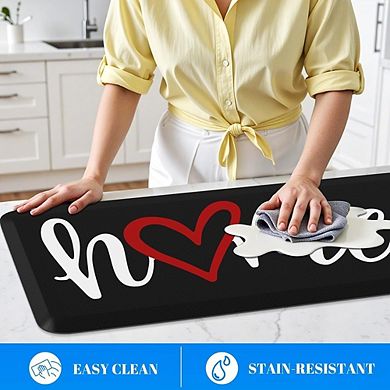 Cushioned Anti Fatigue Kitchen Mat Non Slip Stain Resistant Comfort Rug