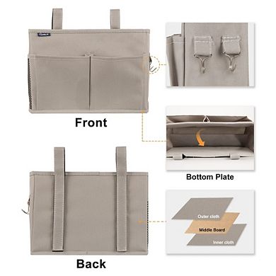 Splendid Frame Hanging Bed Organizer Storage Bag Pocket