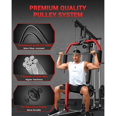 Home Gym Machine, Weight Machines for Home Gym Full Body Workout Strength Training Equipment