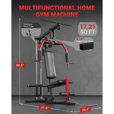 Home Gym Machine, Weight Machines for Home Gym Full Body Workout Strength Training Equipment