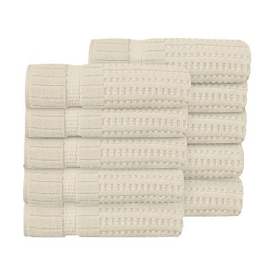 Home Weavers Willow Towels 27x54 Inch, 100% Cotton Zero Twist, 630 GSM, Soft, Absorbent, Quick Dry