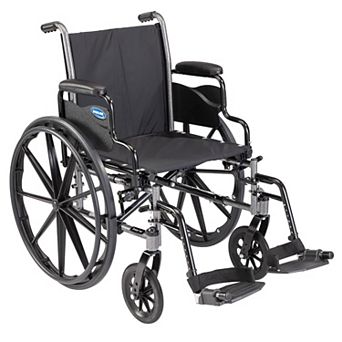 Invacare Tracer (SX5) Wheelchair for Adults Everyday Folding (16" Seat) Footrests and Desk Arms