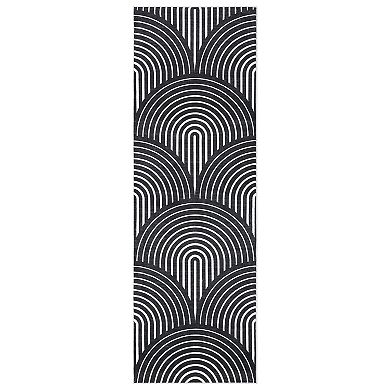8*10 Washable Area Rugs Modern Print Non Shedding Stain Resistant Carpet