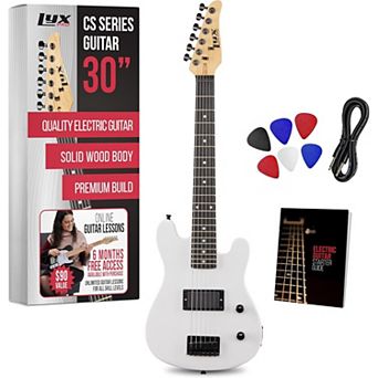 LyxPro CS 30” Beginner Electric Guitar Kit with Guitar, Amp Cable, 6 Picks & More