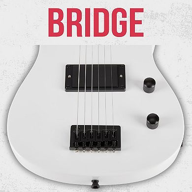 LyxPro CS 30” Beginner Electric Guitar Kit with Guitar, Amp Cable, 6 Picks & More