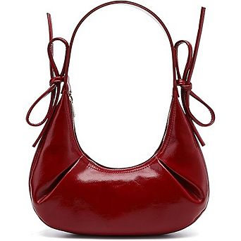 Crescent Shoulder Bag Hobo Clutch Underarm Tote Purse for Women