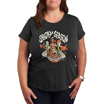 Plus Size Disney Princess Spooky Season Graphic Tee