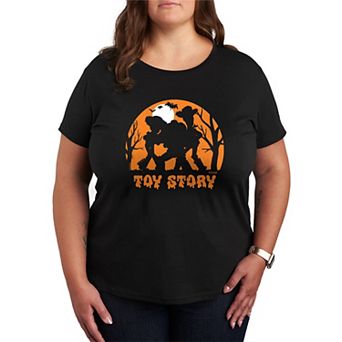 Plus Size Disney's Toy Story Halloween Silhouette Graphic Tee