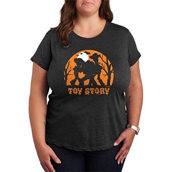 Plus Size Disney's Toy Story Halloween Silhouette Graphic Tee