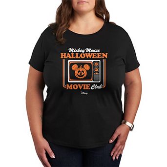 Plus Size Disney's Mickey Mouse Halloween Graphic Tee