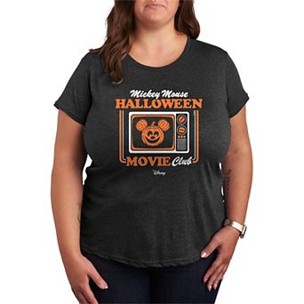 Plus Size Disney's Mickey Mouse Halloween Graphic Tee