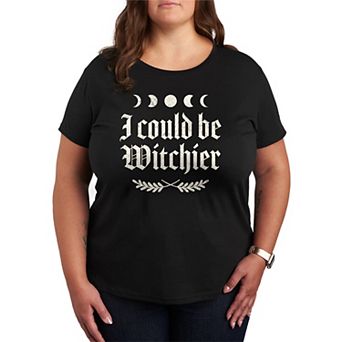 Plus Size I Could Be Witchier Graphic Tee