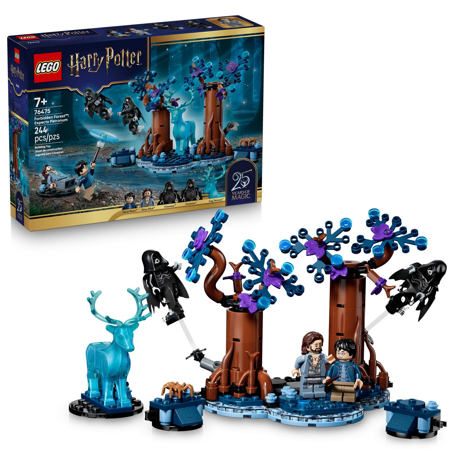 Детский конструктор LEGO Harry Potter Forbidden Forest Expecto Patronum 76475 Building Kit (244 Pieces) — фото 1