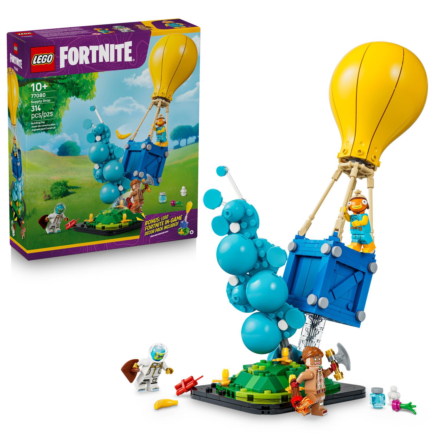 Детские конструкторы LEGO Fortnite Supply Drop 77080 Building Kit (314 Pieces)